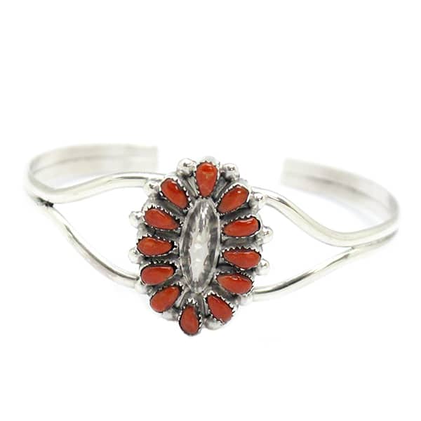 Zuni Coral Bracelet
