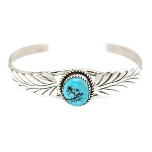 Turquoise Leaf Bracelet