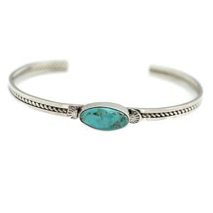 Narrow Turquoise Bracelet