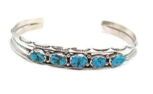 Turquoise Row Bracelet