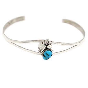 Turquoise Leaf Bracelet