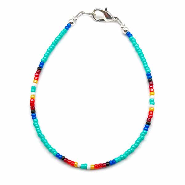 Seed Bead Single Strand Bracelet (click for main colors available)