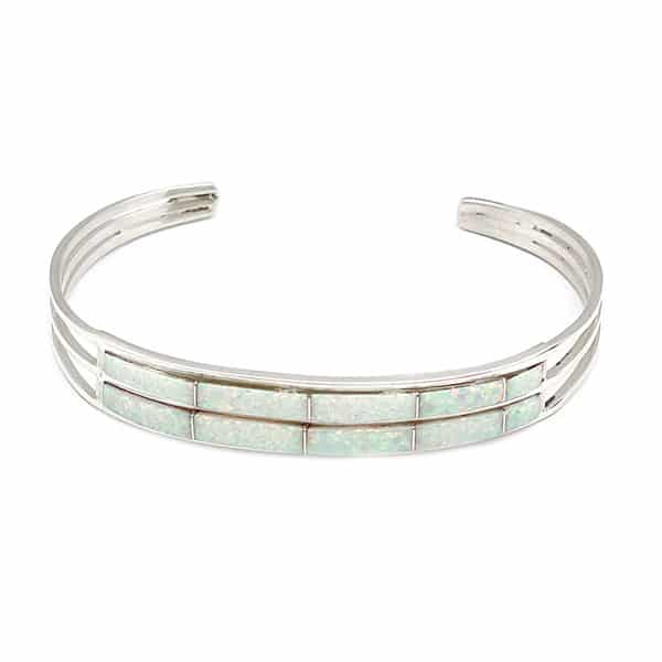 Opal Inlay Bracelet