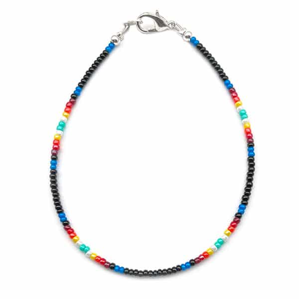 Single Strand Seed Bead Bracelet (click for main colors available)