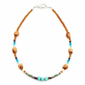 Seed & Ghost Bead Bracelet