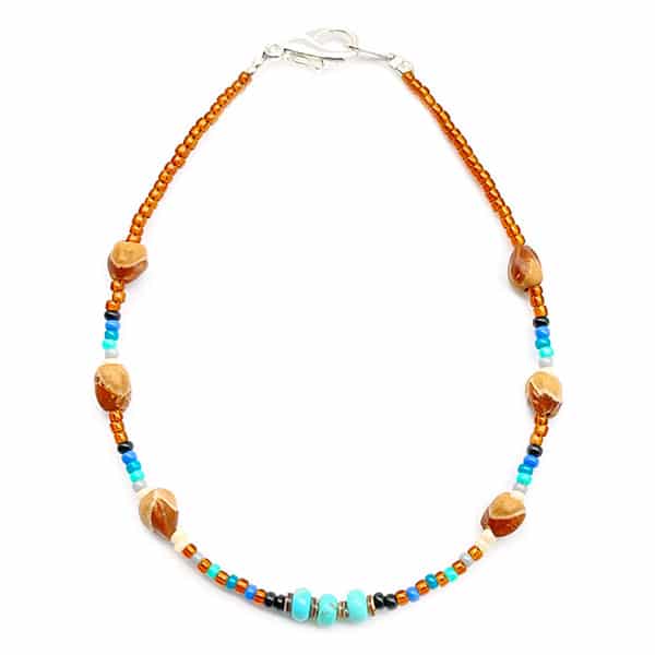 Seed & Ghost Bead Bracelet