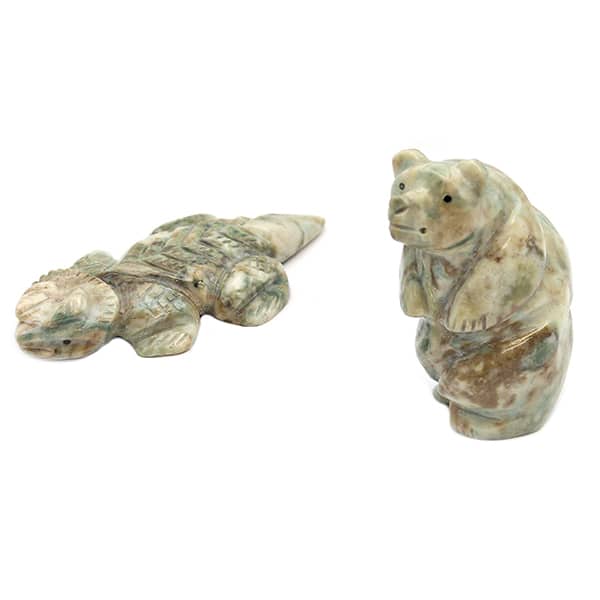 Serpentine Carved Fetishes - Image 2