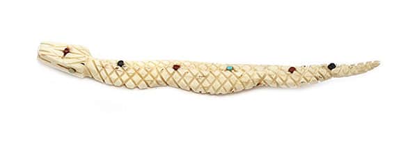 Carved Snake Fetish