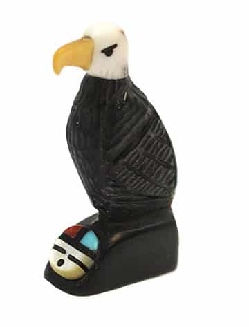 Carved Eagle Fetish