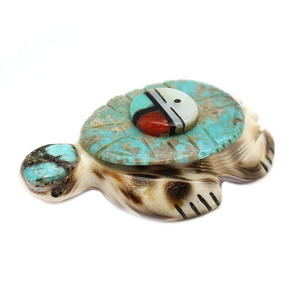 Sea Turtle Carved Fetish