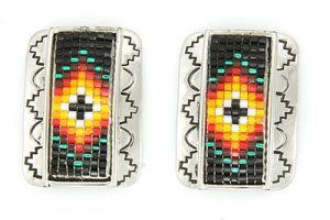 Beaded Nickle Earrings
