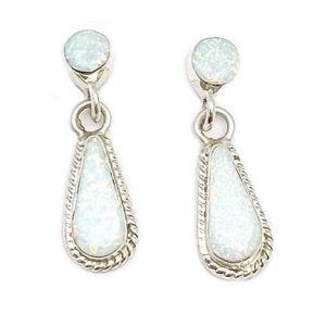 Opal Dangle Earrings