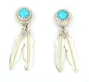 Turquoise Dangle Earrings