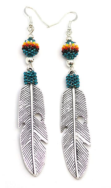 Beaded Dangle Earrings