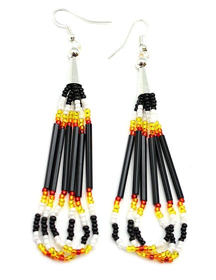 Beaded Loop Earrings (click for more informatio)