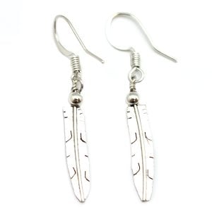 Dangle Feather Earring
