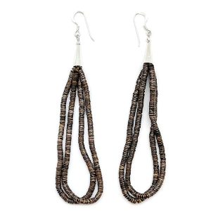 Long Heishi Earrings