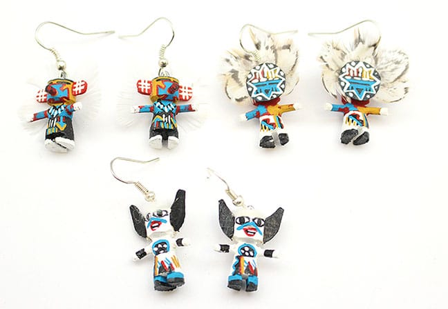 Kachina Dangle Earrings