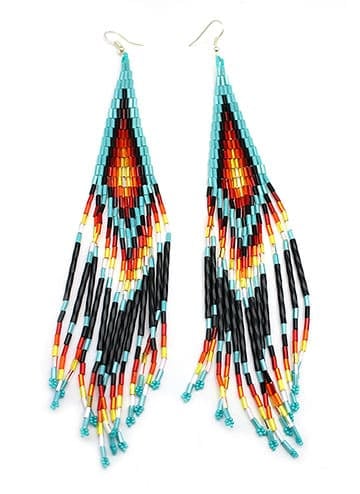 Beaded Dangle Earrings
