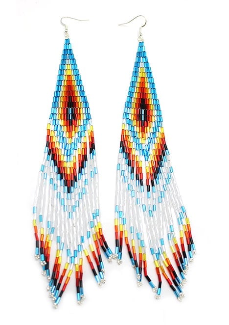 Beaded Dangle Earrings