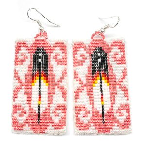 Beaded Earrings (click for main colors available)