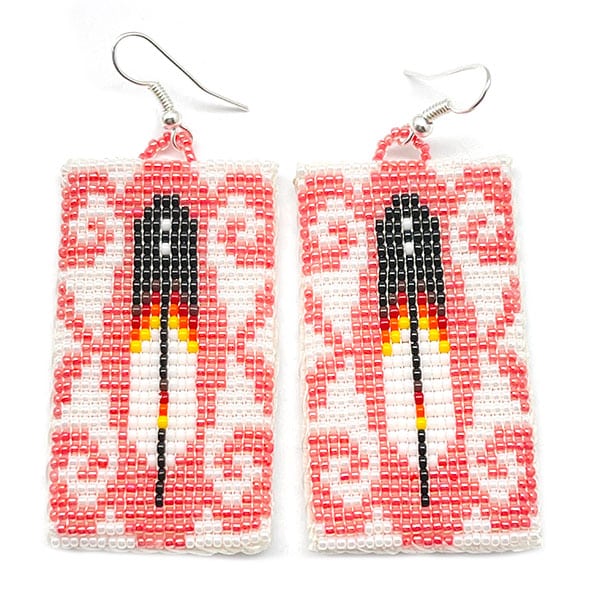 Beaded Earrings (click for main colors available)