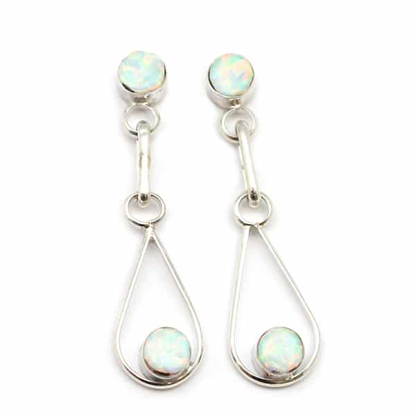 Opal Dangle Earring