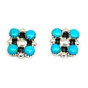Zuni Turquoise Earring