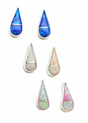 Zuni Tear Drop Earrings