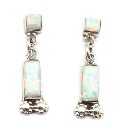 Opal Dangle Earrings