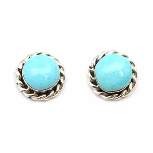 Small Turquoise Stud Earring