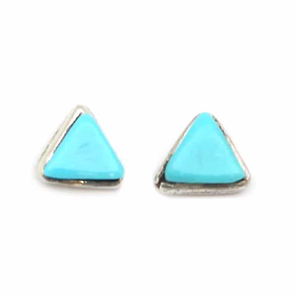 Small Turquoise Post Earrings