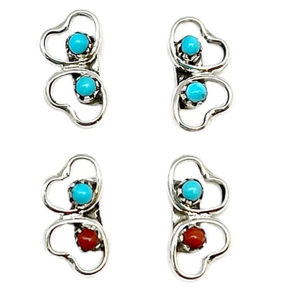 Double Heart Earring
