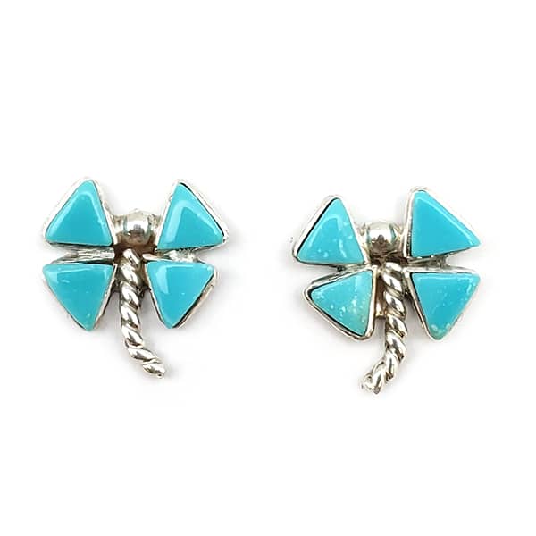 Turquoise Dragonfly Earring