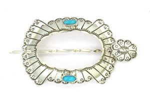 Concho Hair Pin (aka: turtle)
