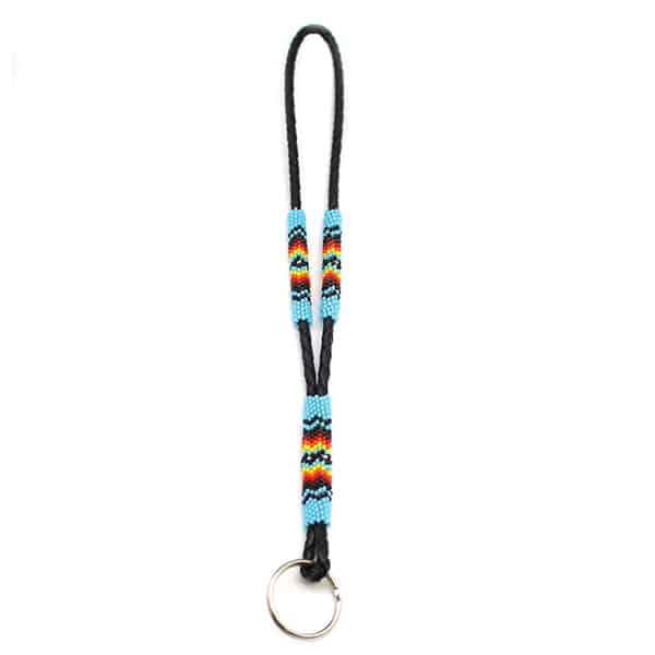 Beaded Wristlet Key Ring (click for main colors available)