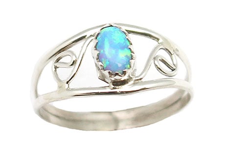 Opal "S" Women's Ring - Image 2