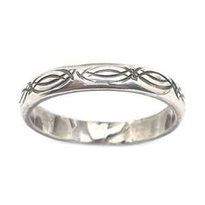 Stamped Silver Band (click for sizes available)