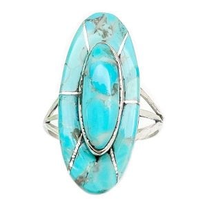 Turquoise Ladies Ring (click for color shades and sizes available)