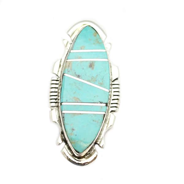 Inlay Turquoise Ring
