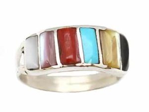 Zuni Inlay Ring (click for sizes available)