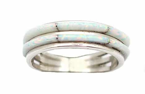 Zuni Opal Inlay Ring