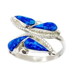 Opal Butterfly Adjustable Ring (click for color and size range available)