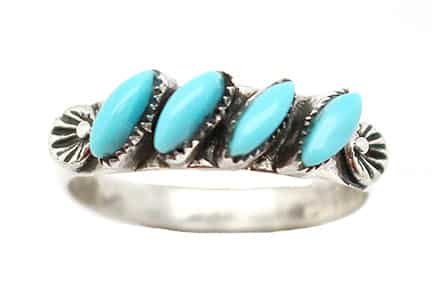 Zuni Turquoise Ring (click for sizes available)