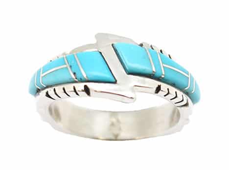 Ladies Inlay Ring