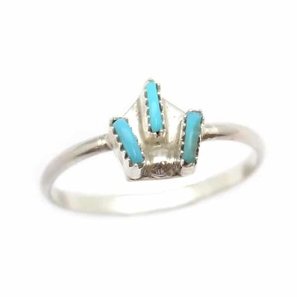 Zuni Turquoise Ladies Ring
