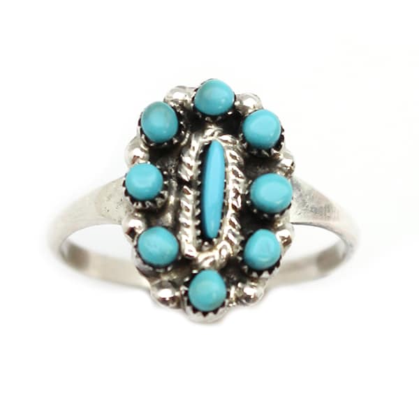 Zuni Turquoise Ladies Ring
