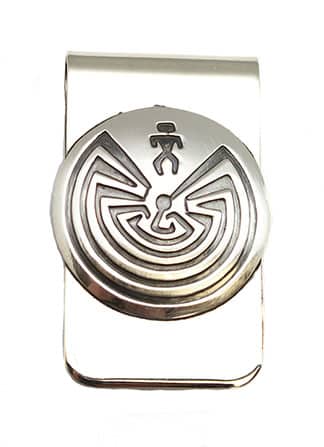 Man in the Maze Money Clip