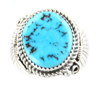 Turquoise Mens Ring