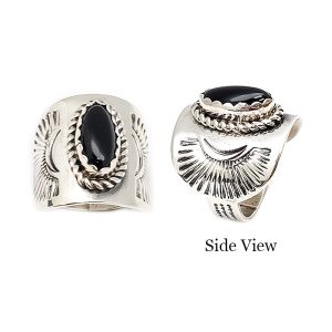 Black Onyx Men's Ring
